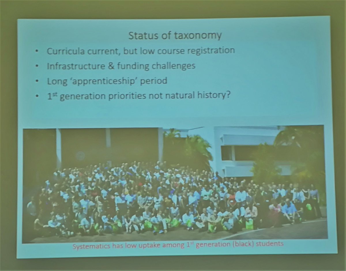 SANBI_FBIP's tweet photo. The current status &amp; future of #taxonomy in SA, according to @BioSciUCT Prof Muthama Muasya #NSCFSA https://t.co/KtqwO6r8AU
