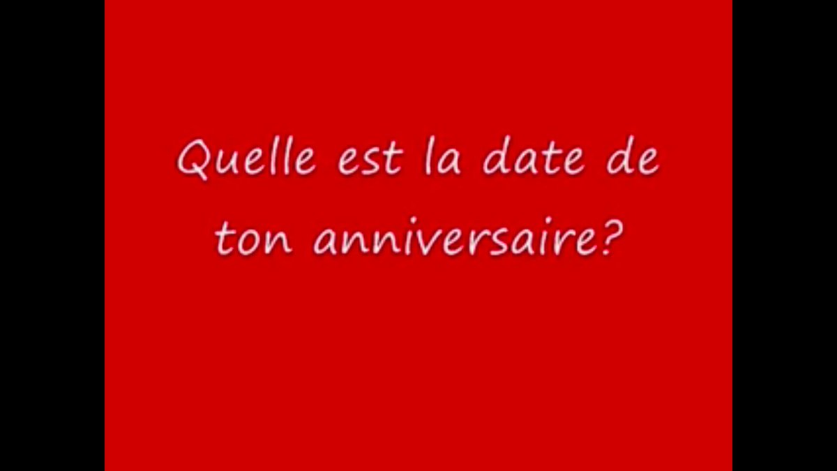 Madame Eccles Y7je Quelle Est La Date De Ton Anniversaire C Est Quand Ton Anniversaire Machanson Prefereeaonzeans T Co 30ywvm7yg9 T Co Zzot0buqxt