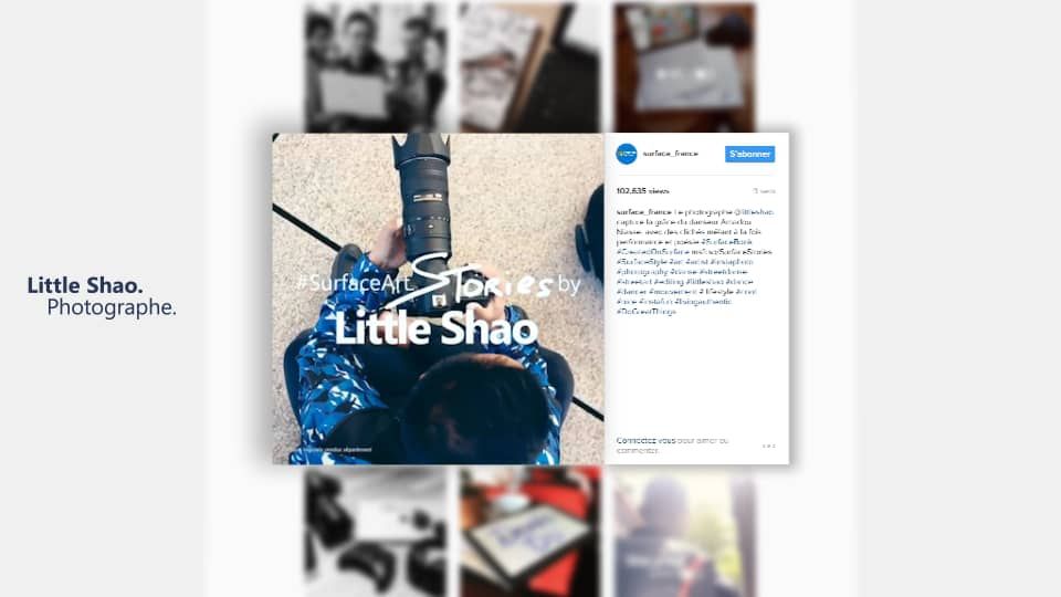 Agence_Helice's tweet photo. Comment concurrencer Apple sur le marché de la création ? Le défi de Microsoft, relevé sur Instagram. #brandcontent https://t.co/cnj8ePShlm https://t.co/Zb9sxhSVKC