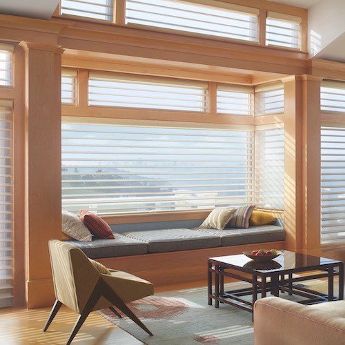 Shutters let more light in than curtains, but block the heat of the sun, so your your furniture does not fade &amp; your home stays cool! #marbs