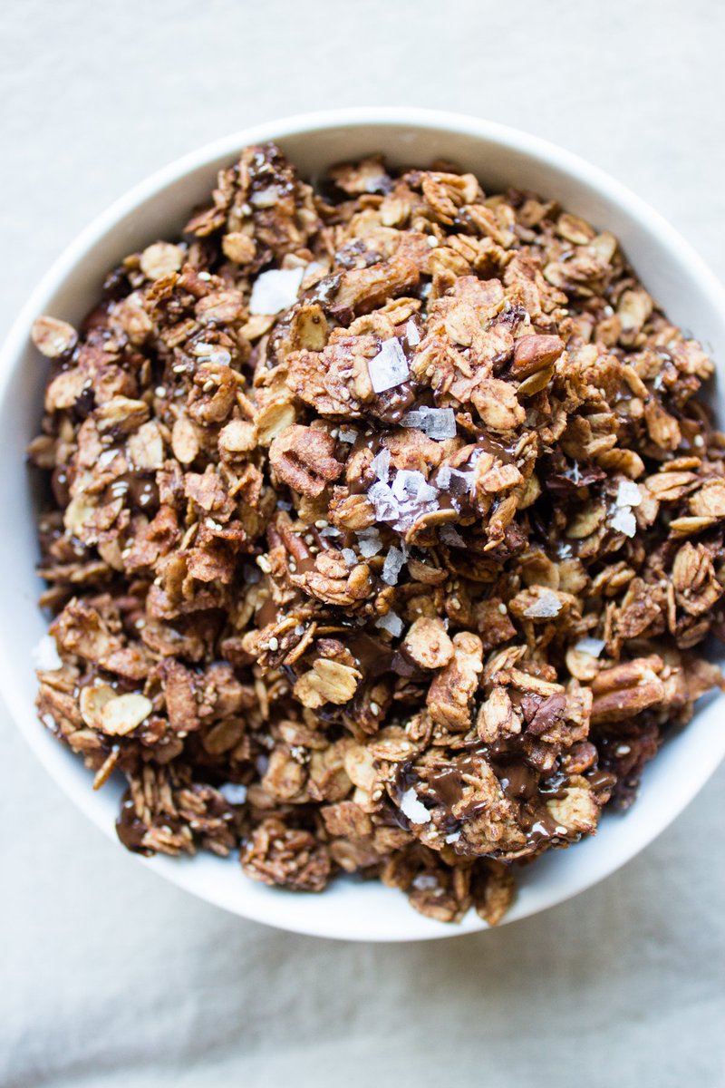 thefoodwright's tweet photo. {NEW!} German Chocolate Granola https://t.co/vV46k2vXaF https://t.co/Agh3hmbfsl