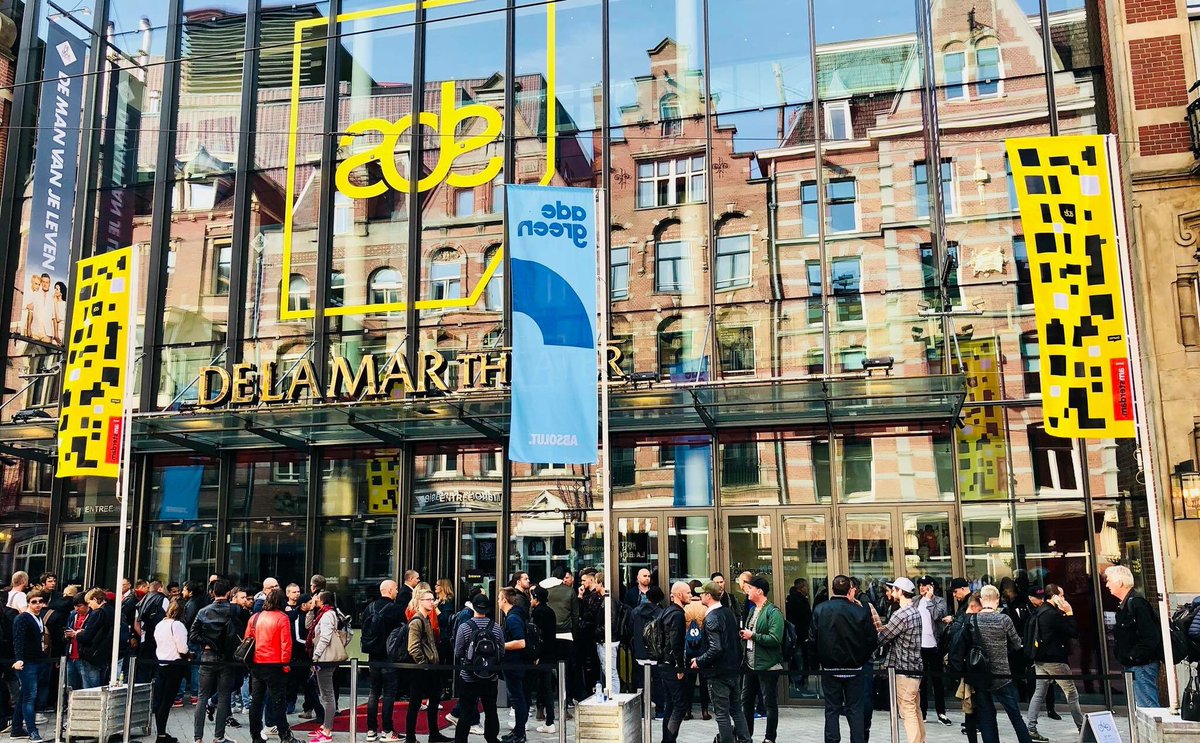 ninjamusiclabel's tweet photo. Lots of great meetings already on the  first day 👍 #ade17 #delamar #Amsterdam #happeningtoday https://t.co/wZ3cOrRHF6