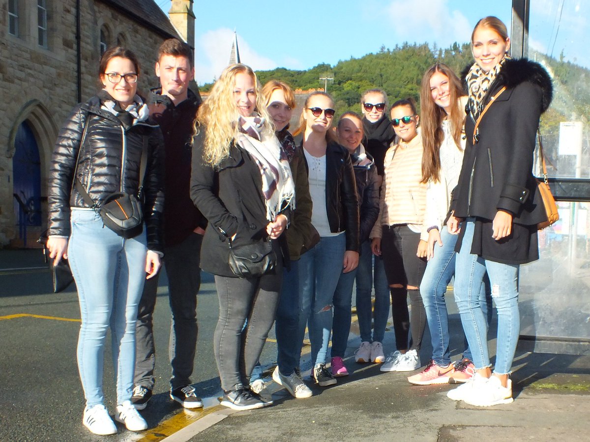 ECTARCwales's tweet photo. Good times had by #Erichbracherschule group. All photos of the wonderful #llangollen taken by the students themselves #ErasmusPlus #wales https://t.co/nurUnAkMQY