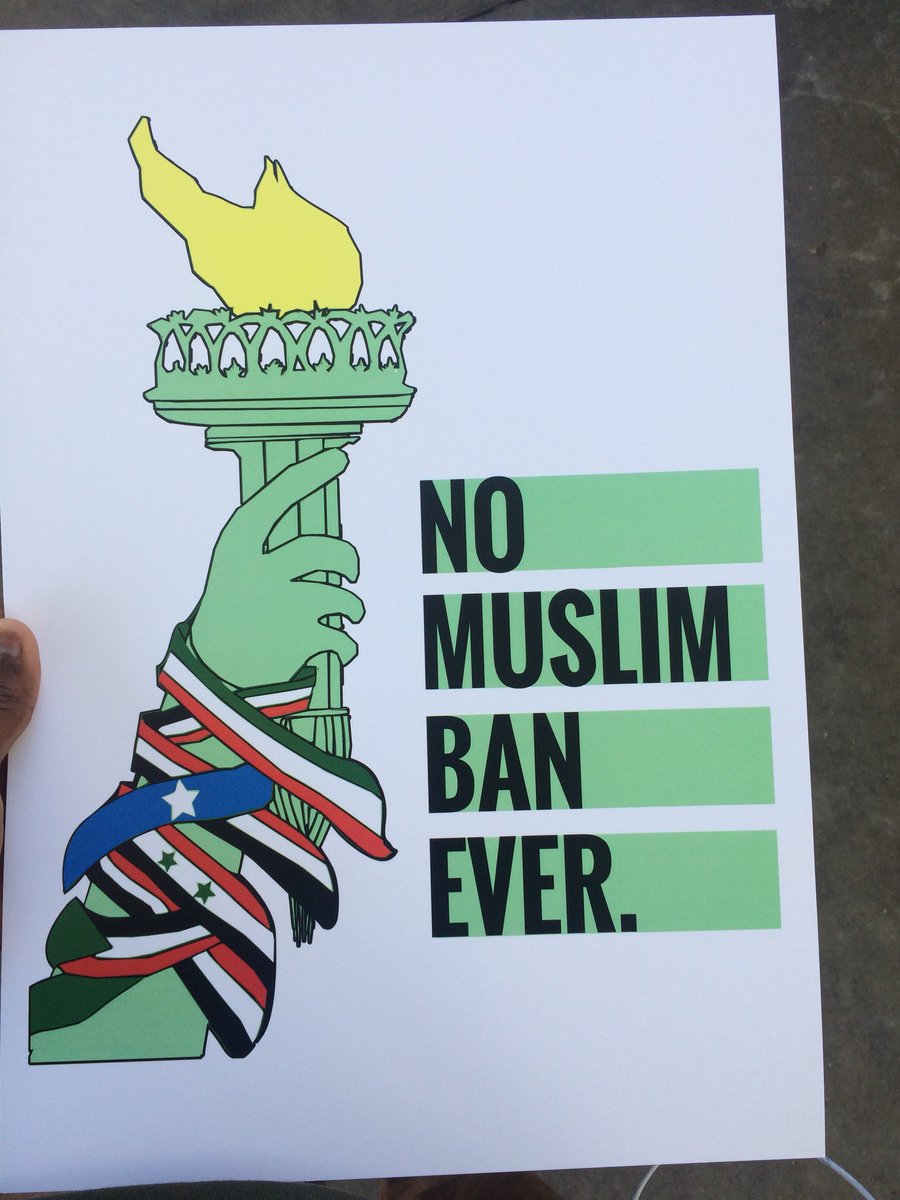 Imagine2050's tweet photo. CNC stands in solidarity with other Chicagoans at O'Hare to say #NoMuslimBanEver! https://t.co/jqW41IOpI6