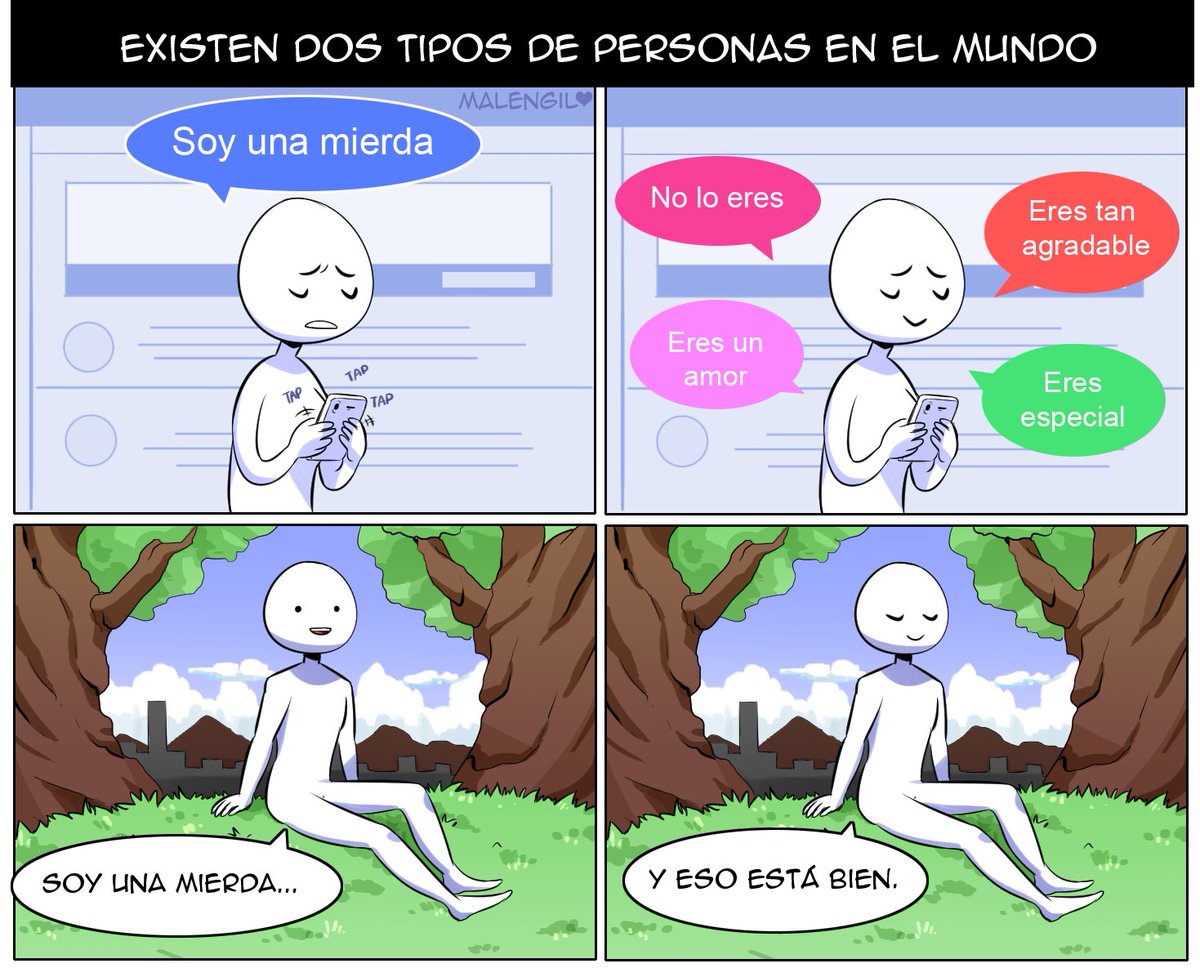 malengil's tweet photo. Existen dos tipos de personas en este mundo...bueno yo diría que tres, los que no dicen nada y se burlan de las primeras https://t.co/gCPTPIkpAN