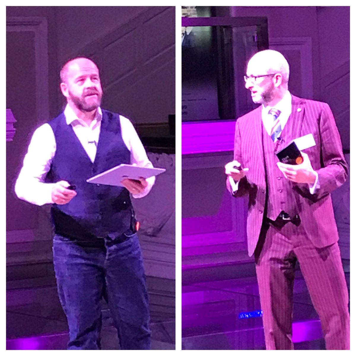 Jenbug82's tweet photo. Could #CSE2017 see the birth of Cyber Security #waistcoatwars?? @AgenciGary Vs @CAllenBlacks #cyberhobbit #cybertrends #agenci https://t.co/7MWyMUMMK6
