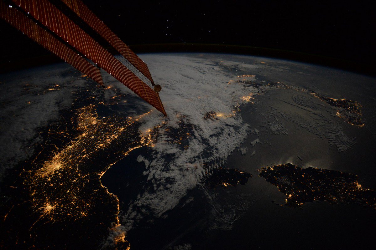 Wikingenieria's tweet photo. Foto desde la Estación Espacial 😍 https://t.co/rc6XB4DAIp