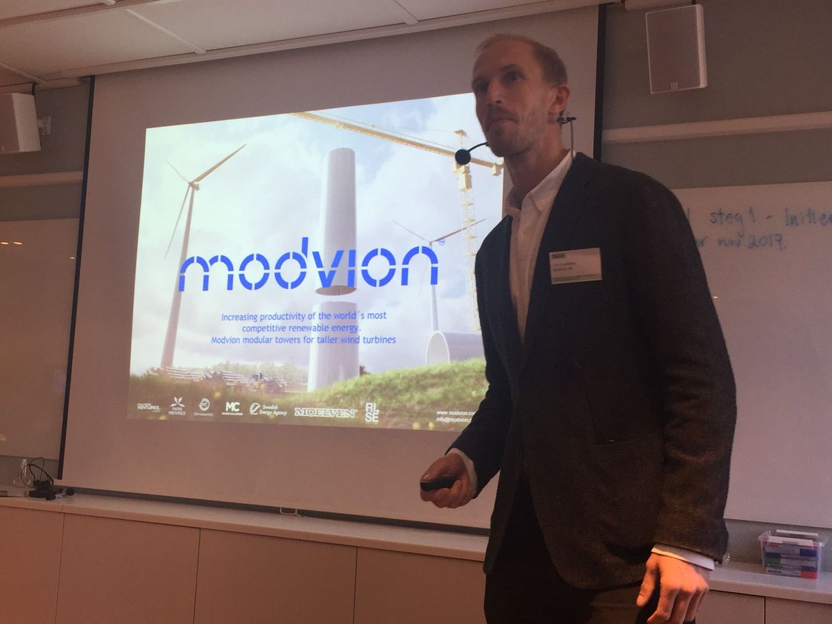 Winner of 1st pitching session:@modvion!! Congratulations! #innovativeSME