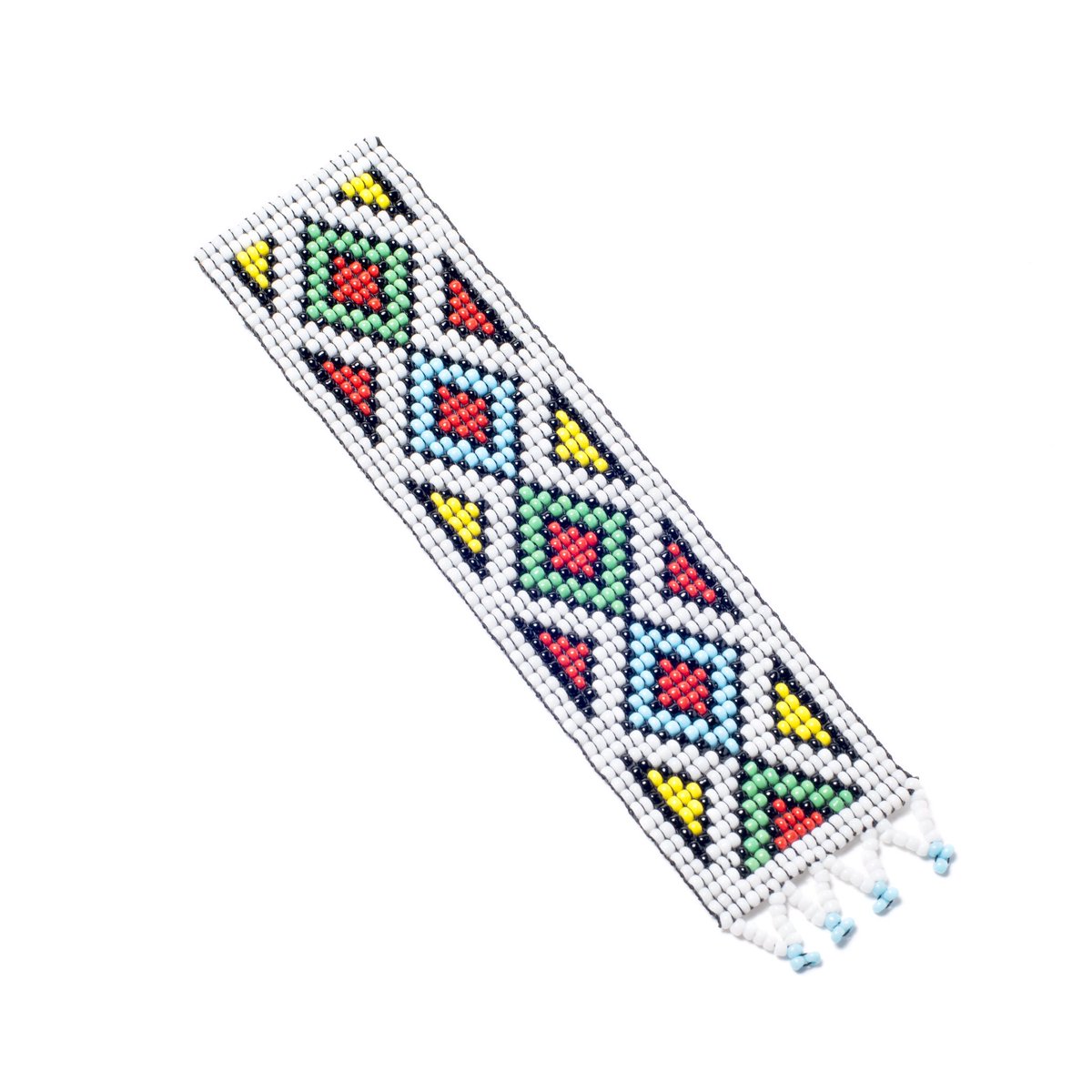 KidzPositive's tweet photo. Beautiful beaded bookmark. Handmade by mothers and caregivers supporting children living with HIV. #beadwork #fairtrade https://t.co/qECuJD4P60
