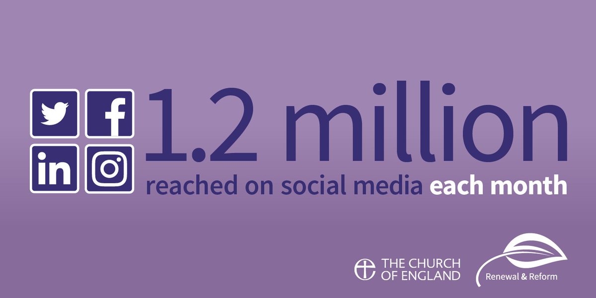 churchofengland's tweet photo. Our prayers, blogs and news are reaching more people than ever before. https://t.co/72aryUo6yD #MissionStats https://t.co/7nUQXKQN8y