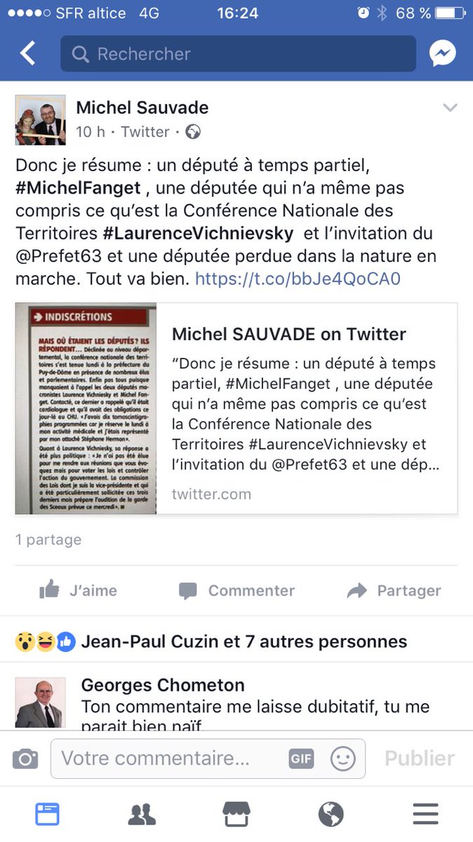 marius6303's tweet photo. Quand on vous dit que#LVichnievsky n'a rien à foutre de l'Auvergne ... et des Marseillais @ActupolClermont @_INFOMAGAZINE https://t.co/LEE0A1pCDF