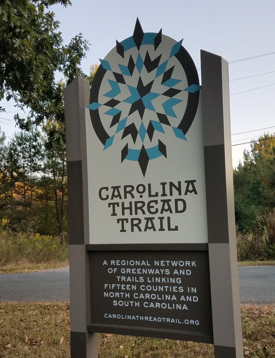 Hiking <a href="/ThreadTrail/">Thread Trail</a> with our <a href="/Thorlos/">Thorlos</a> designed by #BringIt4Braylon. Thx <a href="/Partners4Parks/">Partners For Parks</a> for introducing us! #ChildhoodCancerAwareness