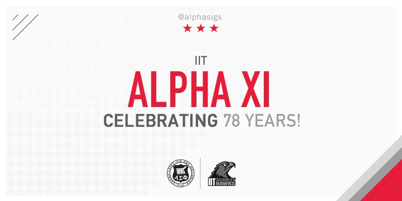 alphasigs's tweet photo. Happy Founders Day to the men of Alpha Xi (IIT)! #78YearsStrong #AlphaSig https://t.co/52eFXmV6t7
