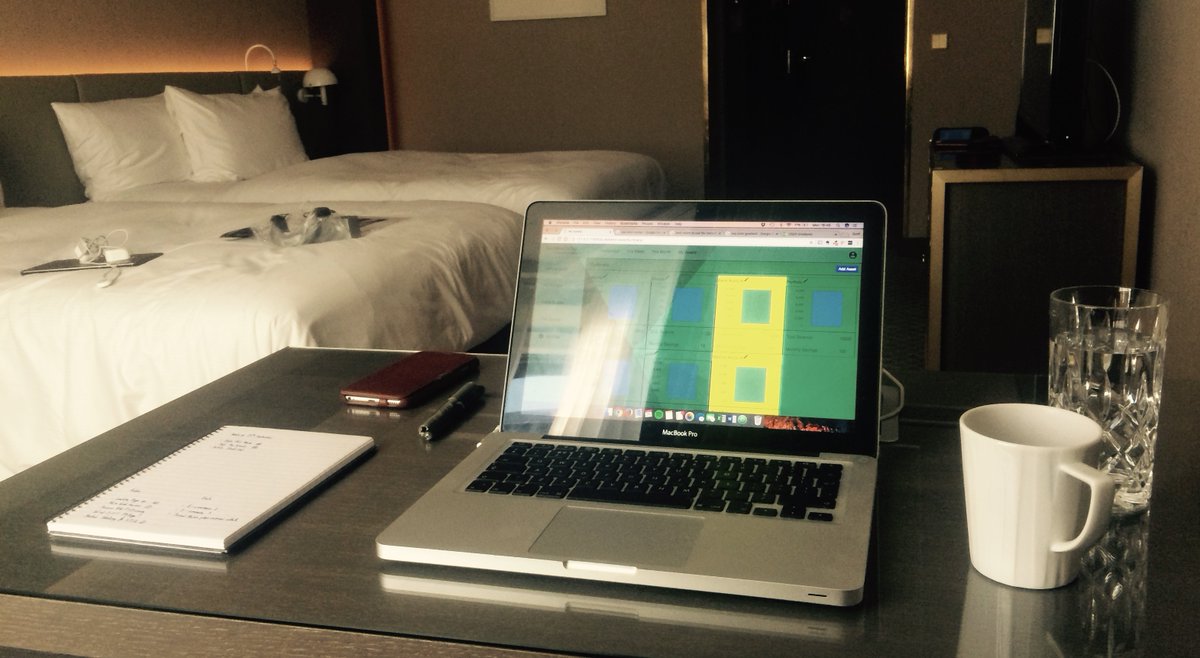 EntrepreNoobs's tweet photo. Always time to squeeze in a bit of web app development between conferences! #HotelWorkin #SuccessOnTapApp #EntrepreNoob #Progress #Dreamline https://t.co/ahqEmoZGLa