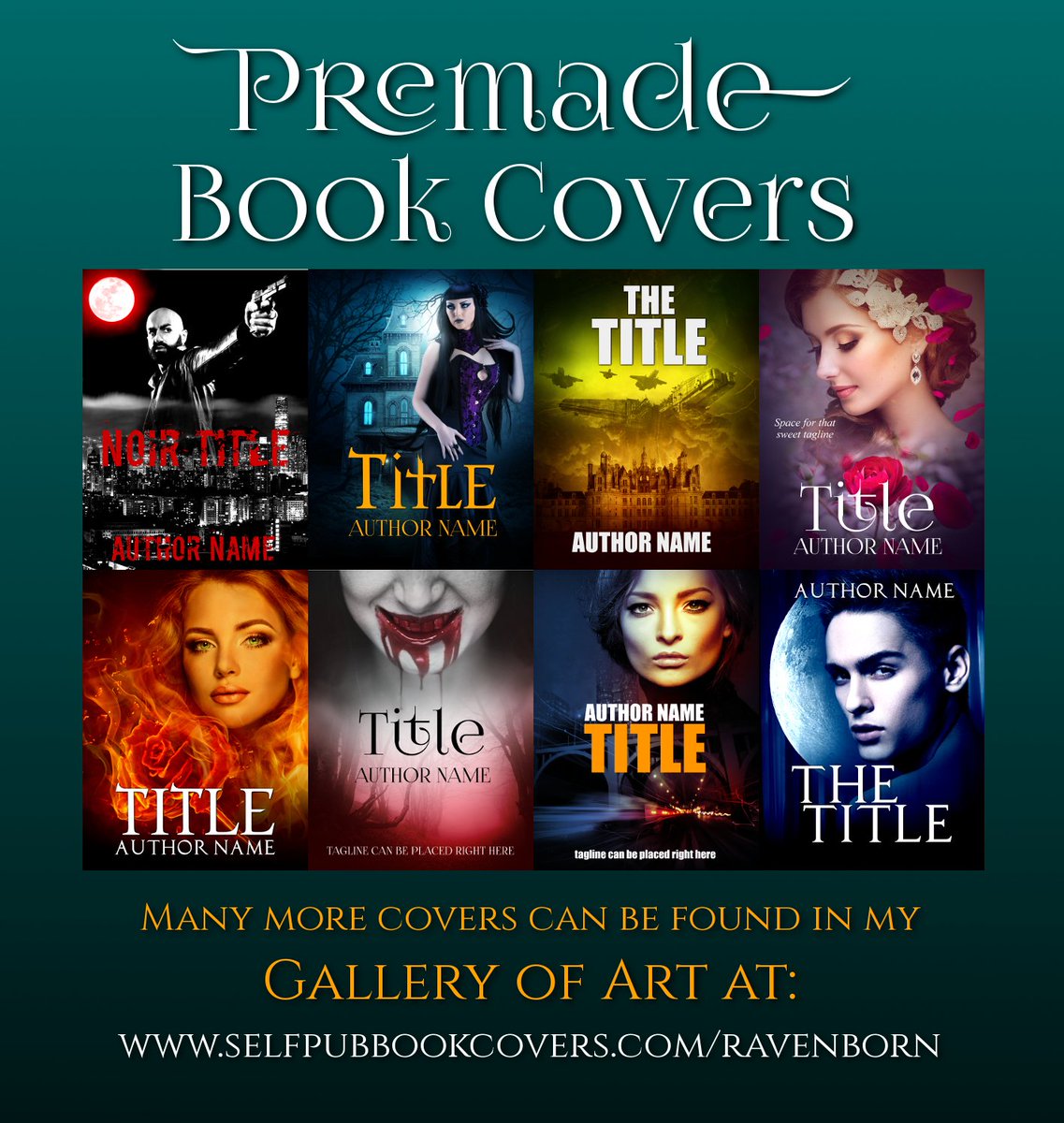RavenbornCovers's tweet photo. @SelfPubBkCovers Thanks so much for picking one of my covers as Cover of the Day! https://t.co/1YGHfZRCs5 https://t.co/LptcBQUBa2