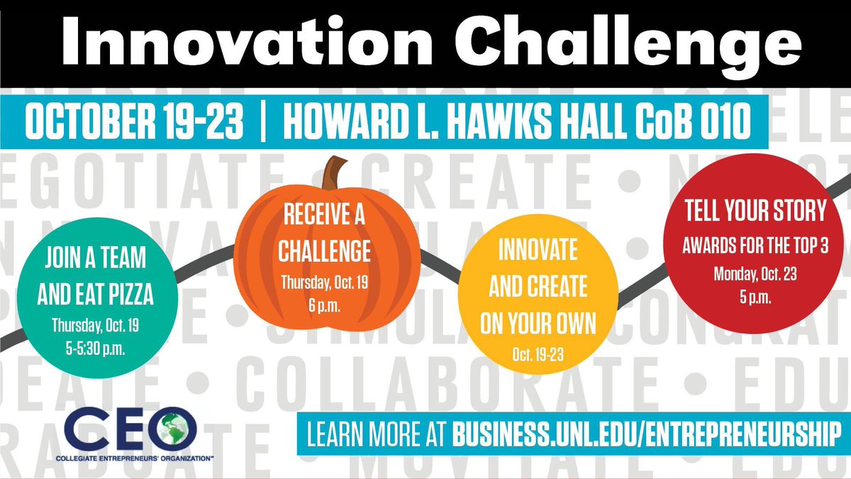 UNLCEO's tweet photo. Don’t forget that Innovation Challenge starts TOMORROW! Get registered today so you can join in on the fun! 👏🏼🤗

 https://t.co/5VPE2sPcAg https://t.co/1LvJ5OpPx6