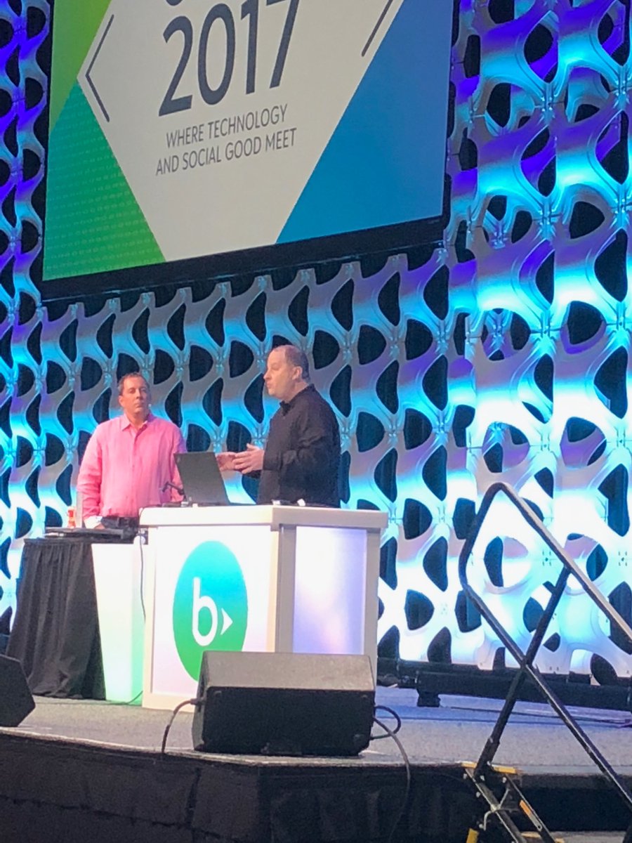 monicamutter's tweet photo. #bbcon Ben Lambert explaining how @blackbaud is powering social good through #BlackbaudSky and #iot internet of things https://t.co/FpTRKHIytk