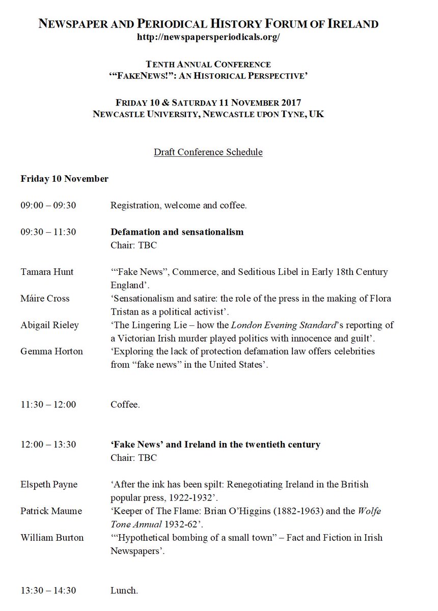 nphfi on twitter draft schedule for nphistoryforum conference