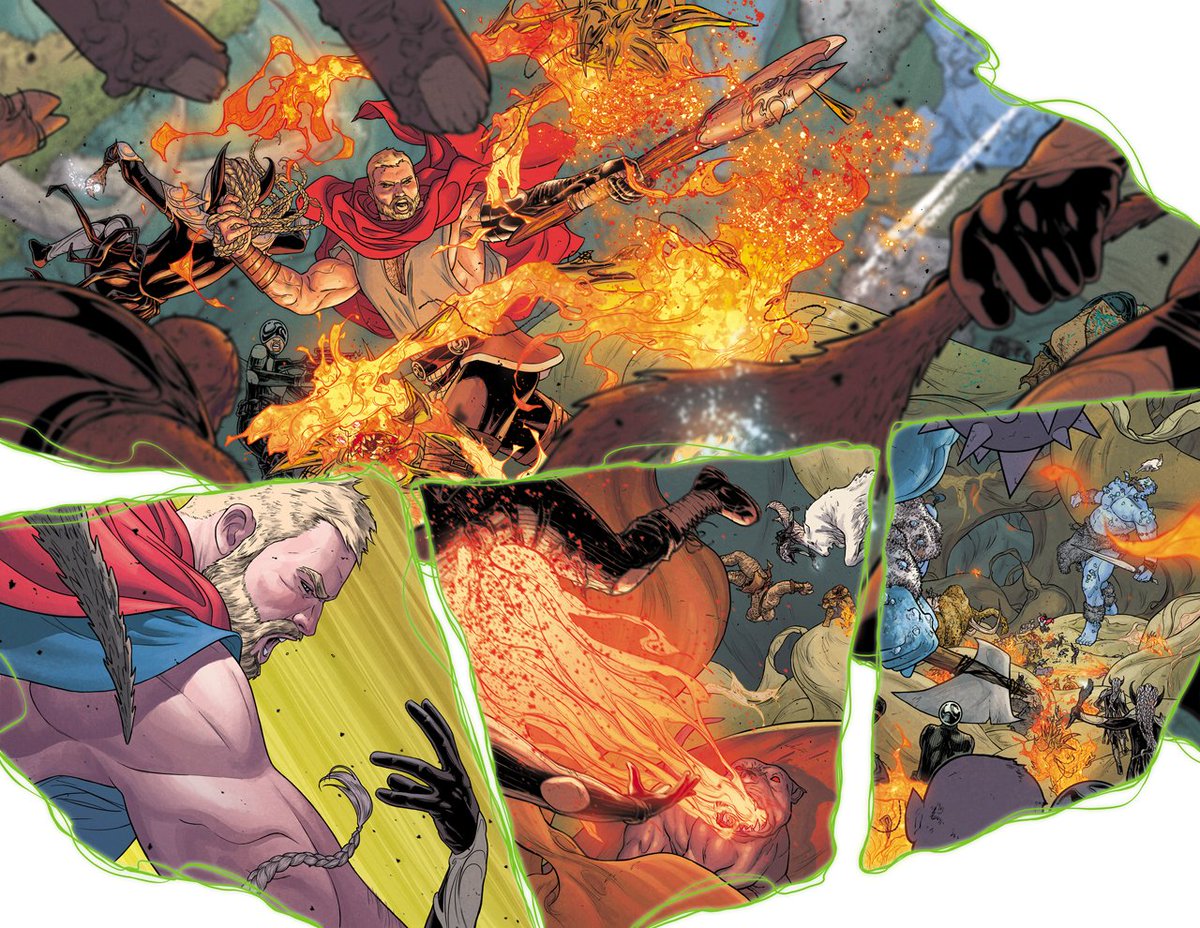 THE MIGHTY THOR #700 is out today!! Reeeaaaalllly excited for you all to see it. Preview art by @WalterSimonson (!), @COLORnMATT + me.