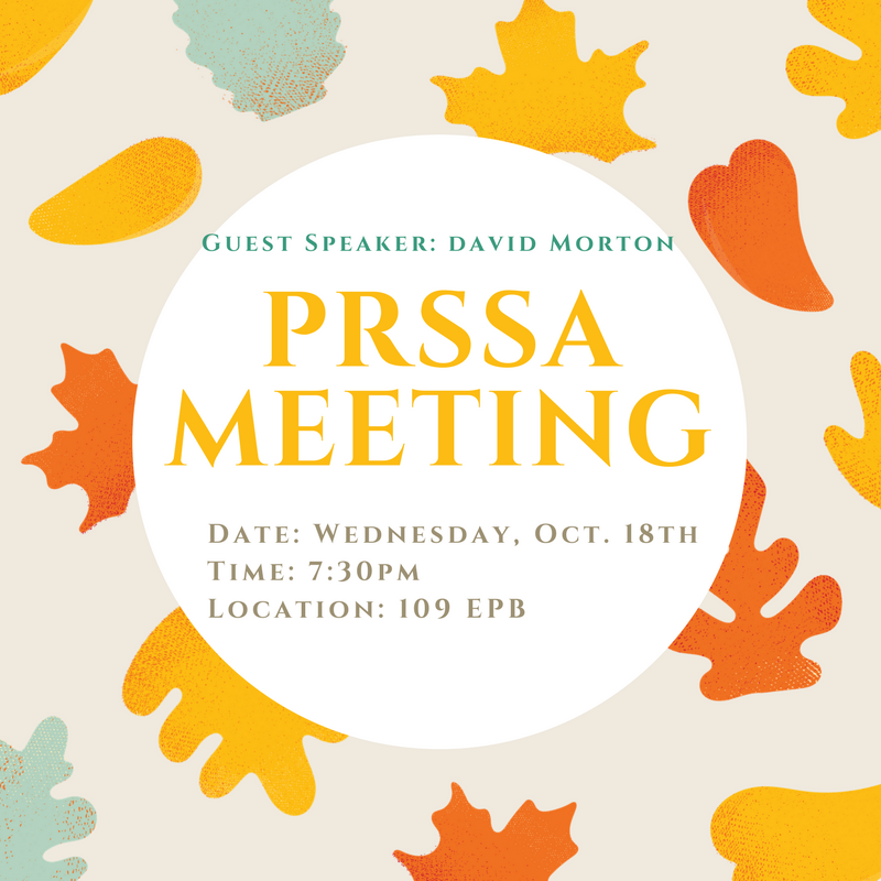 IowaPRSSA's tweet photo. Don't forget to come to our meeting tonight! We will be joined by David Morton! Inspire will also be meeting at 6:30 p.m. in 105 EPB. https://t.co/L39TlFMxOG