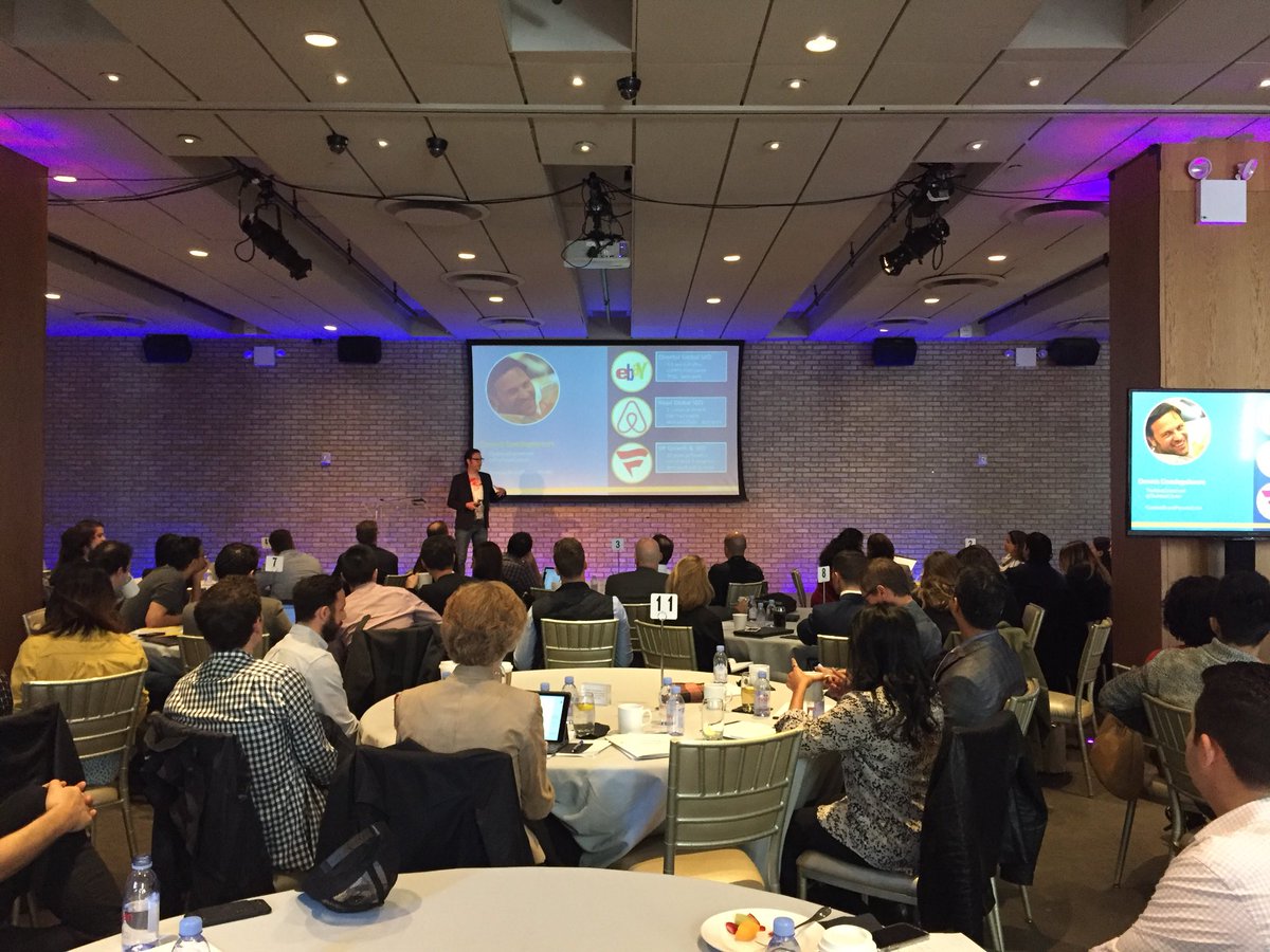 FirstMarkCap's tweet photo. .@Fanatics VP Growth &amp; SEO @TheNextCorner, discussing his content marketing framework at #FMS9 https://t.co/Lmhxl6ADCr