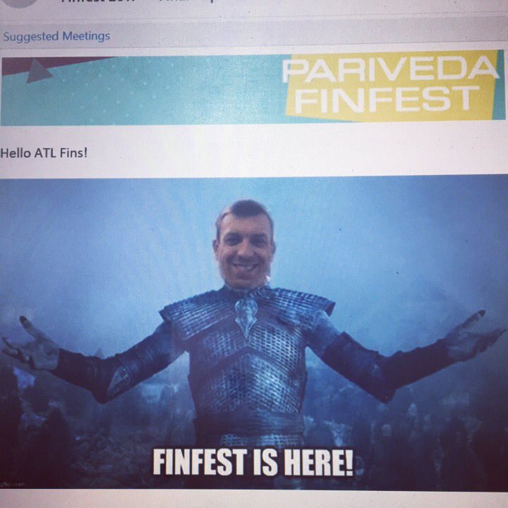 Pariveda_ATL's tweet image. Getting hyped for @pariveda_inc&apos;s #FinFest2017!!! #internalcompanyconference #learncoachgive #parivedalife #ParivedaATL 💯