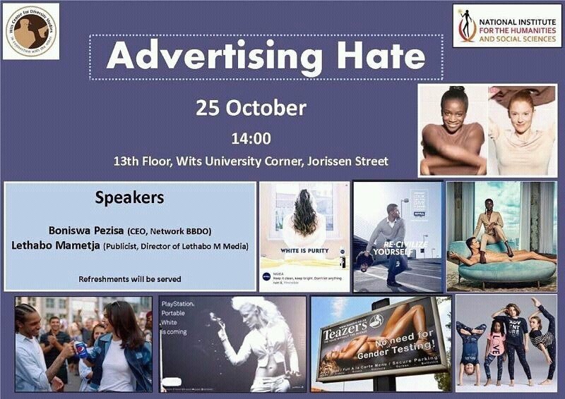 DiversityCentre's tweet photo. Join us for this very necessary discussion! 25 October, 13th Floor University Corner. Bring some friends too. https://t.co/ovAOFTkquc