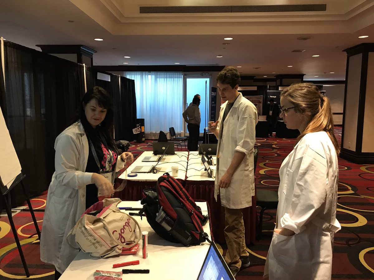 mattamos's tweet photo. Devin and Jamie from @PLATOTesting helping set up the test lab at #STARCANADA https://t.co/BKpTc6Hkv1