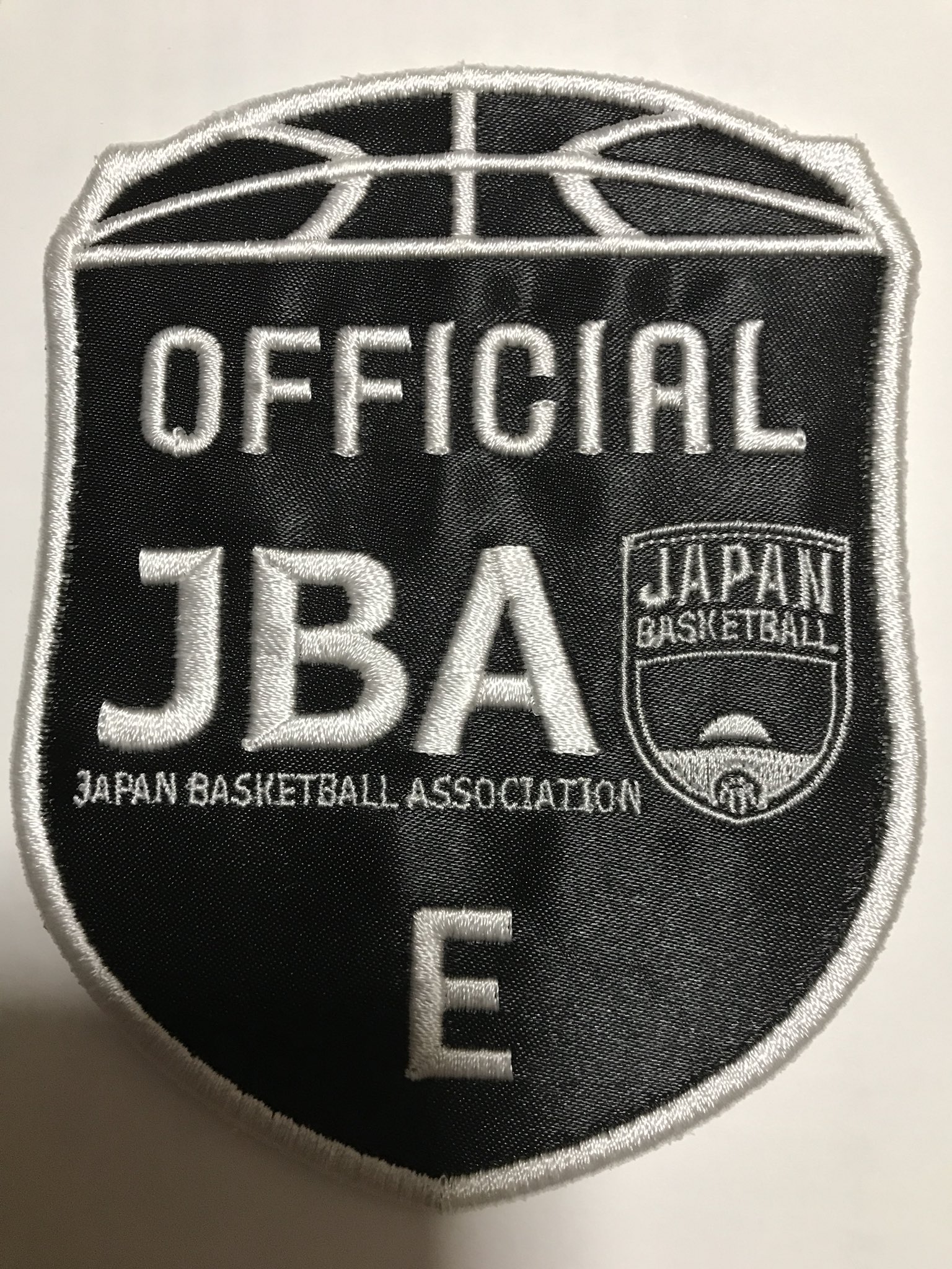 バスケットボール審判 旧ワッペン - バスケットボール バスケットボール審判 旧ワッペン - バスケットボール