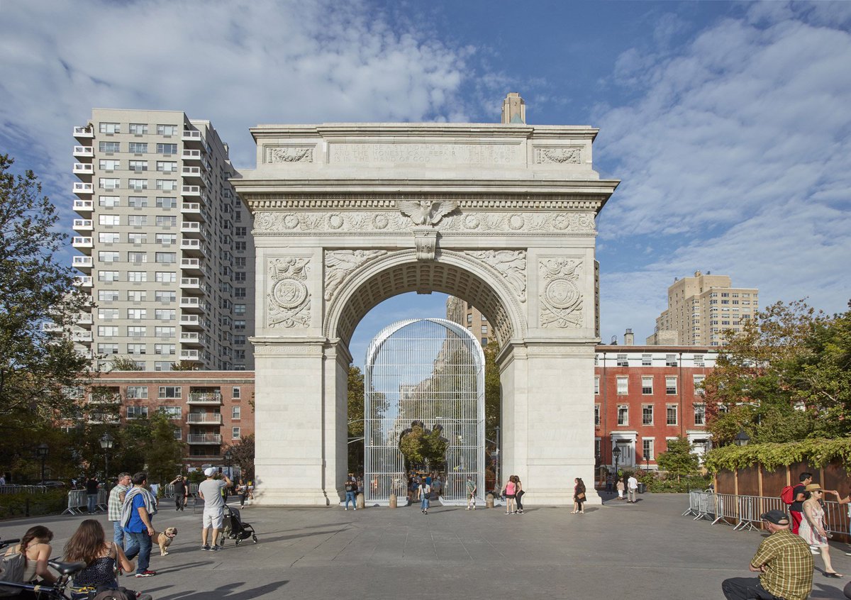 ART2030org's tweet photo. #ThisWeeksFavourite from @aiww and @PublicArtFund: "Good Fences Make Good Neighbours"#ArtforGlobalGoals #Goal10 #Goal11 #Goal16 #ART2030 https://t.co/7wdDt07gjk