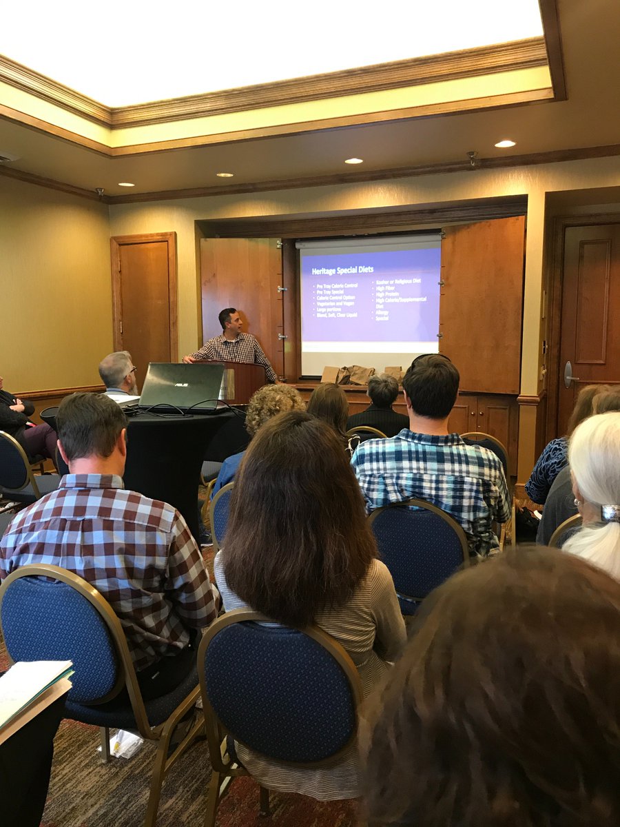 HeritageRTC's tweet photo. Hayden shared amazing knowledge nuggets about an approach to nutrition that positively impacts mental health and treatment. #nutrition https://t.co/FQgCHtjB5R