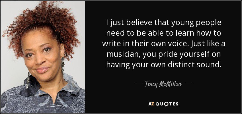 Happy Birthday to author Terry McMillan! 