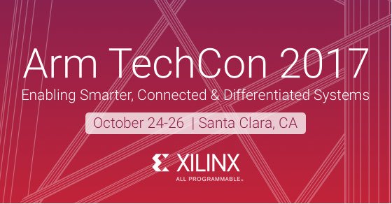 AMDembedded's tweet photo. Xilinx will showcase our All Programmable Zynq UltraScale #MPSoCs and #RFSoCs at #ArmTechCon
Learn more: https://t.co/Hkj0hYeFAH https://t.co/dOpS4Y5nG6
