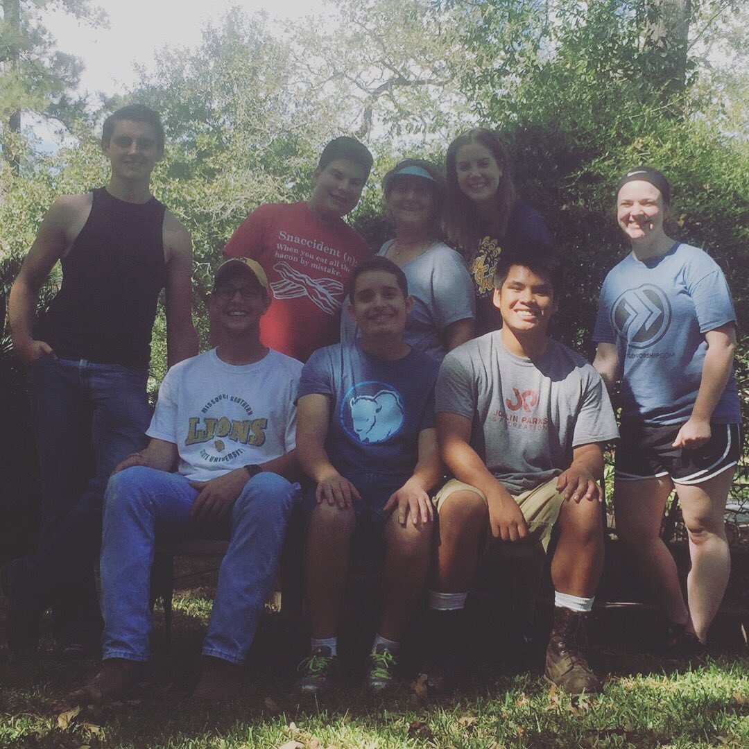 kappaalphaorder's tweet photo. The Delta Pi Chapter at Missouri Southern State sent three members to Houston over this past weekend to assist with Harvey Relief. https://t.co/jxsQq7O2LW