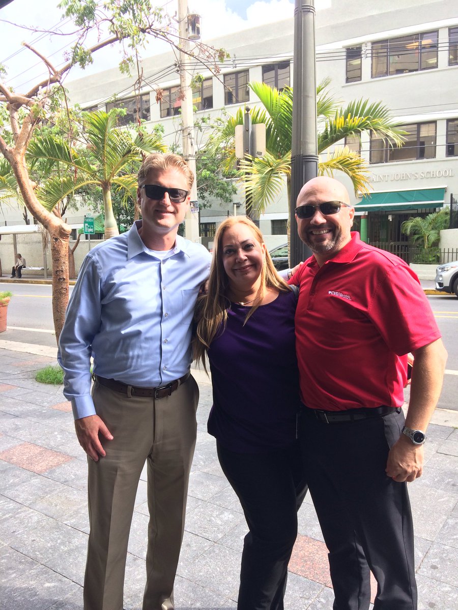 Fantastic leadership in Puerto Rico with DM Juan Pons and RX SUP Edith Pagan