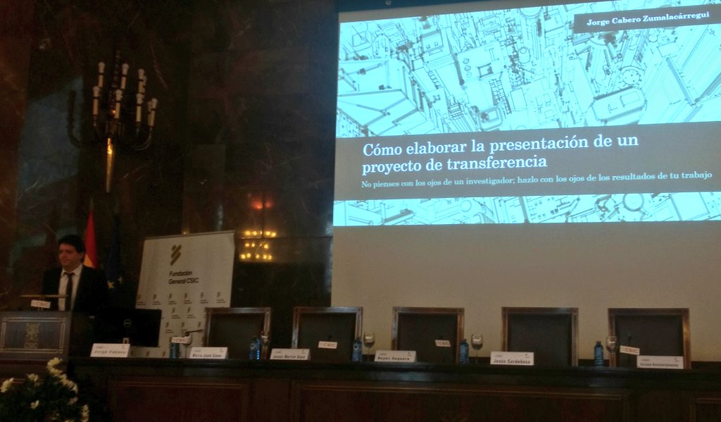 CSICCat's tweet photo. En un #proyecto es fundamental saber qué tenemos, su valor y qué necesitamos. Y saber comunicarlo. #ProgramaCOMTE con Jorge Cabero @FGCSIC https://t.co/92UlhplmFD