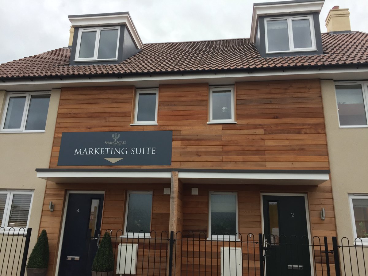 BushConsultancy's tweet photo. The show homes at #SpringAcres Longwell Green nr #Bristol for @sovereignha @mispacecoms are looking great! https://t.co/CAHnZ2uDxk