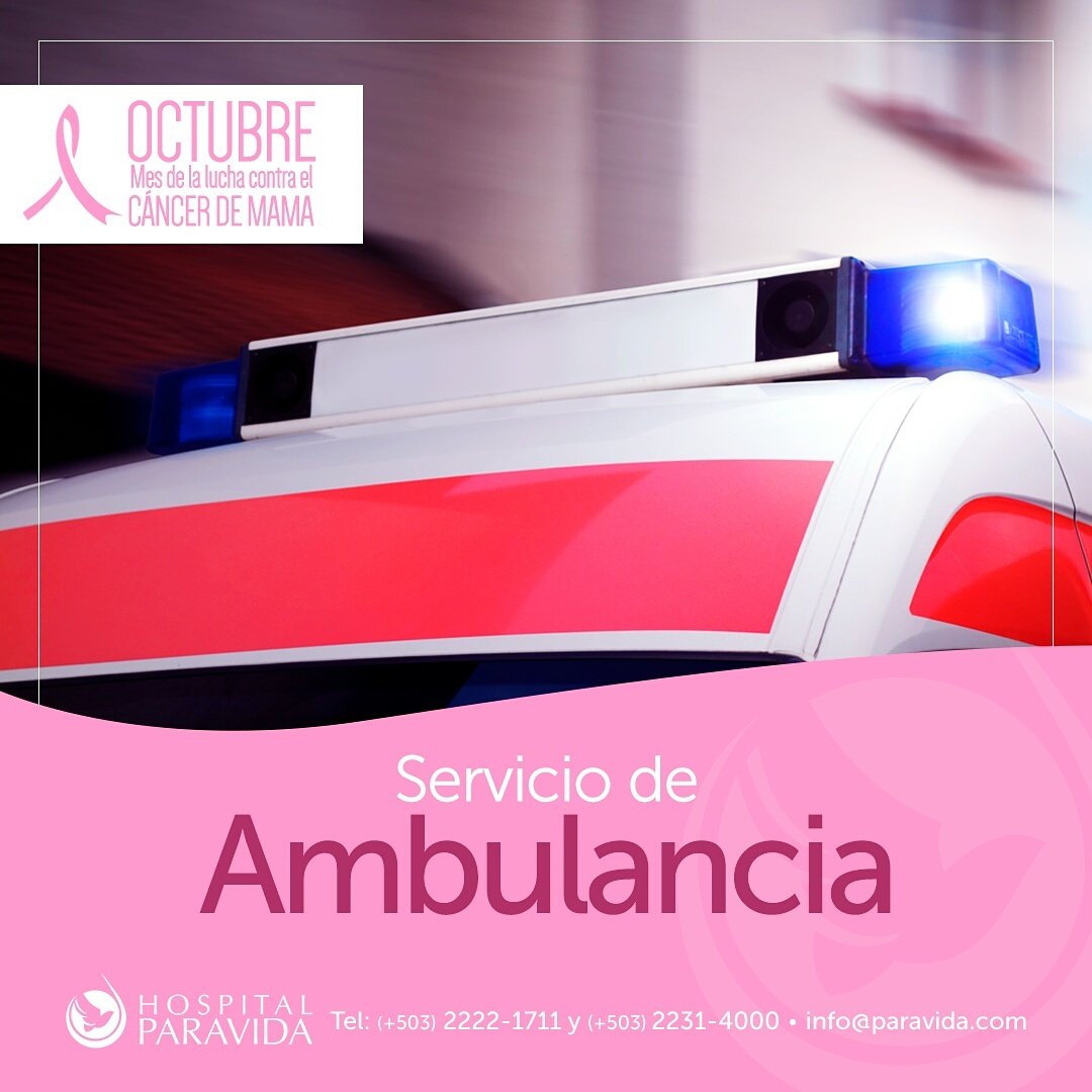 En Hospital PARAVIDA la salud es importante. Contamos con servicio 24/7 en emergencias con servicio de ambulancia. Llame al tel.  2231-4000.