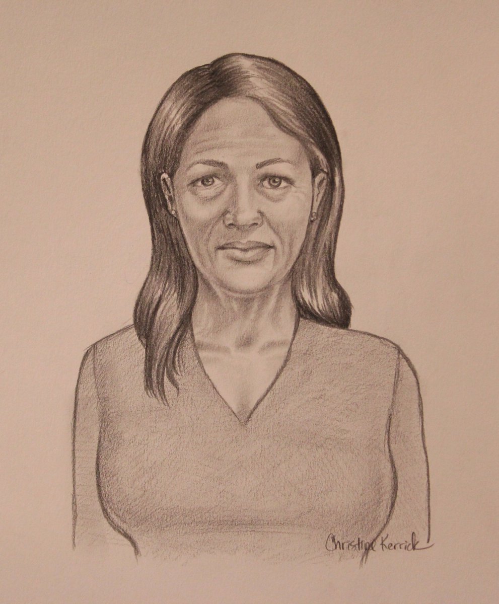 PrestonSteve933's tweet photo. .@kathyromano11, aged 25 years, drawn by #NotYourAverageListener, Christine. #stilldoable https://t.co/ehApR6XusX