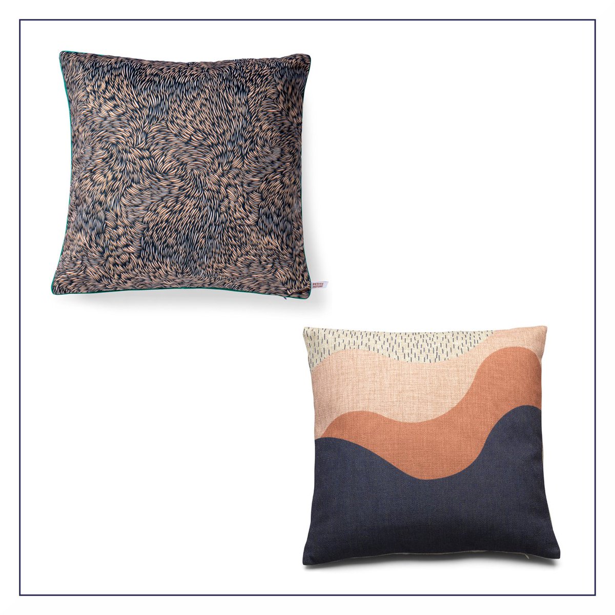flindersde's tweet photo. Das linke Volutes Kissen 50x50 von Petite Friture oder das Lov Kissen 45x45 von FEST Amsterdam. Weitere Kissen: https://t.co/raVClEowIA https://t.co/7h53iQw8Vw