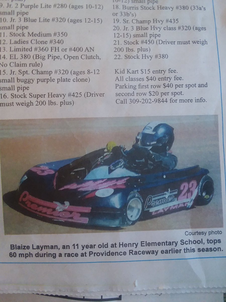 Jlayman123's tweet photo. The Franklin County Times @PremierKarts https://t.co/cvBt7ZmvxE