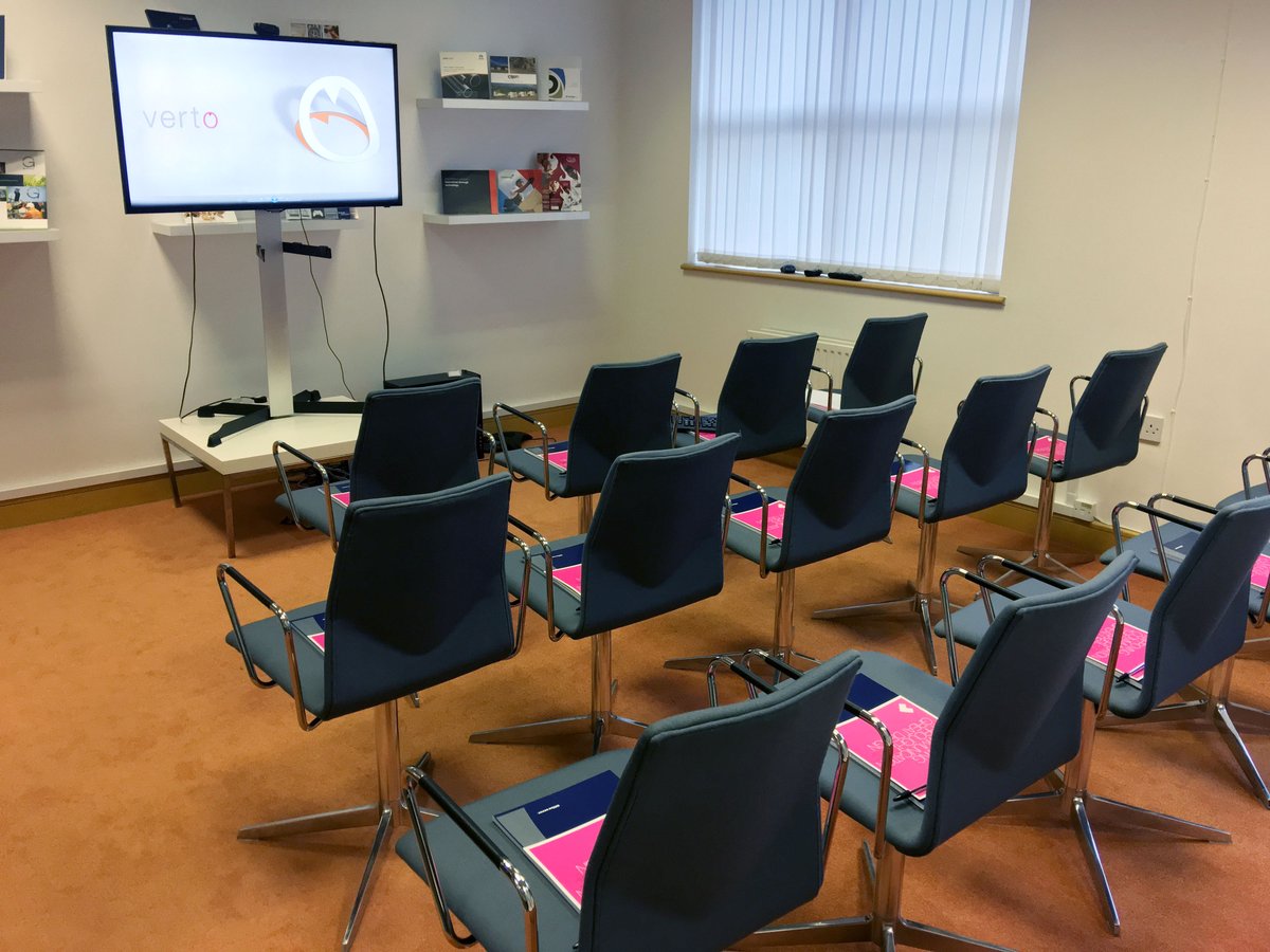 vertouk's tweet photo. The office is prepared for our social media seminar tomorrow, we hope you are too! #VertoSocial #1daytogo https://t.co/8V7l4It8GS
