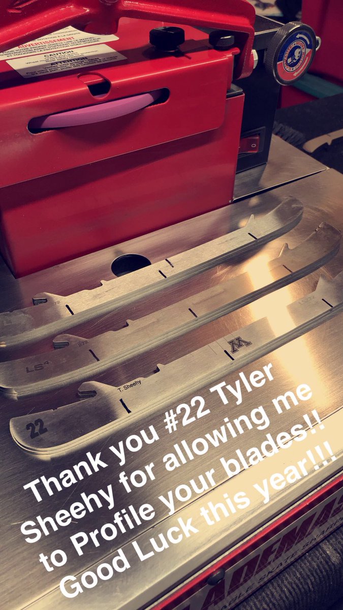 OLEmaximumedge's tweet photo. Thank you @TSheehy22 for the opportunity to profile your blades for the up coming season. Have a great year my friend!  #SkiUMah https://t.co/3hy2L6DWzT