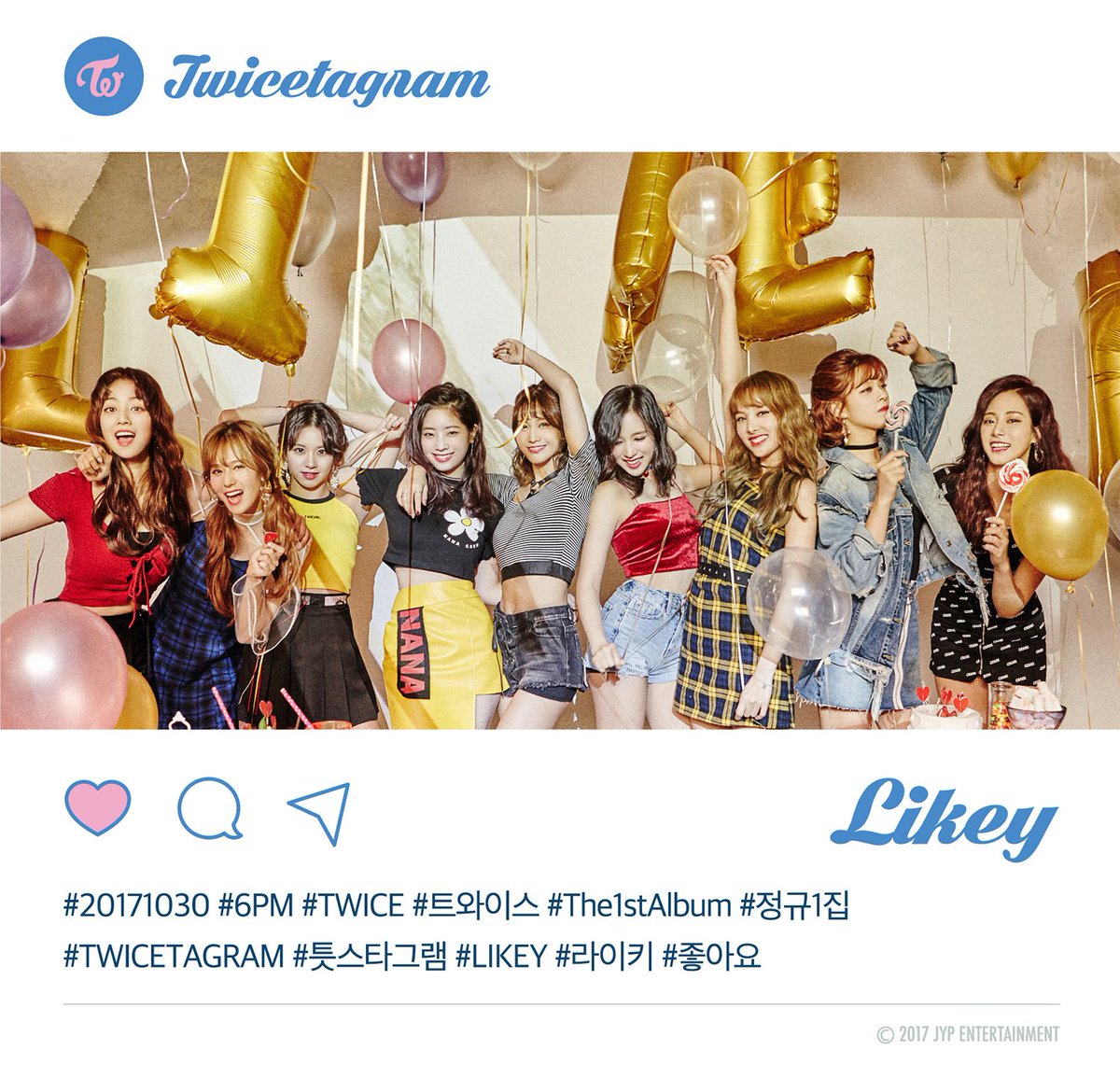 Twice Twice Likey Photo 1 Twice Likey 17 10 30 6pm Twice 트와이스 Likey