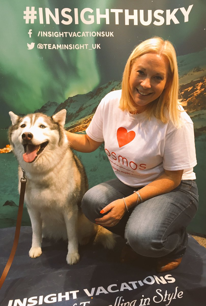 janetparton's tweet photo. Think I ❤️ Crystal the Husky. Happy to share the #insighthusky love @Paul_Melinis https://t.co/YCfnWvPlev