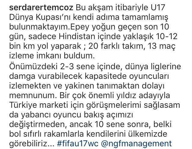 NGFmanagement's tweet photo. U17 Dünya Kupası - Hindistan #FIFAU17WC #U17WC #ngfmanagement #NGFscouting https://t.co/8ak45tlyIq
