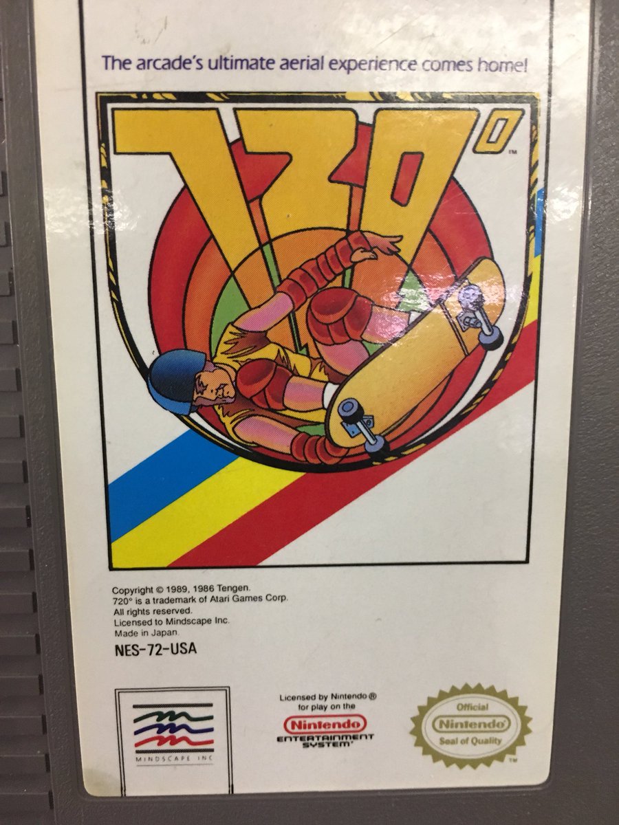 Dkoldies On Twitter Skate Or Die Was The Most Well Known Nes Skateboarding Game How Does 720 Rank Up Against It Wednesday