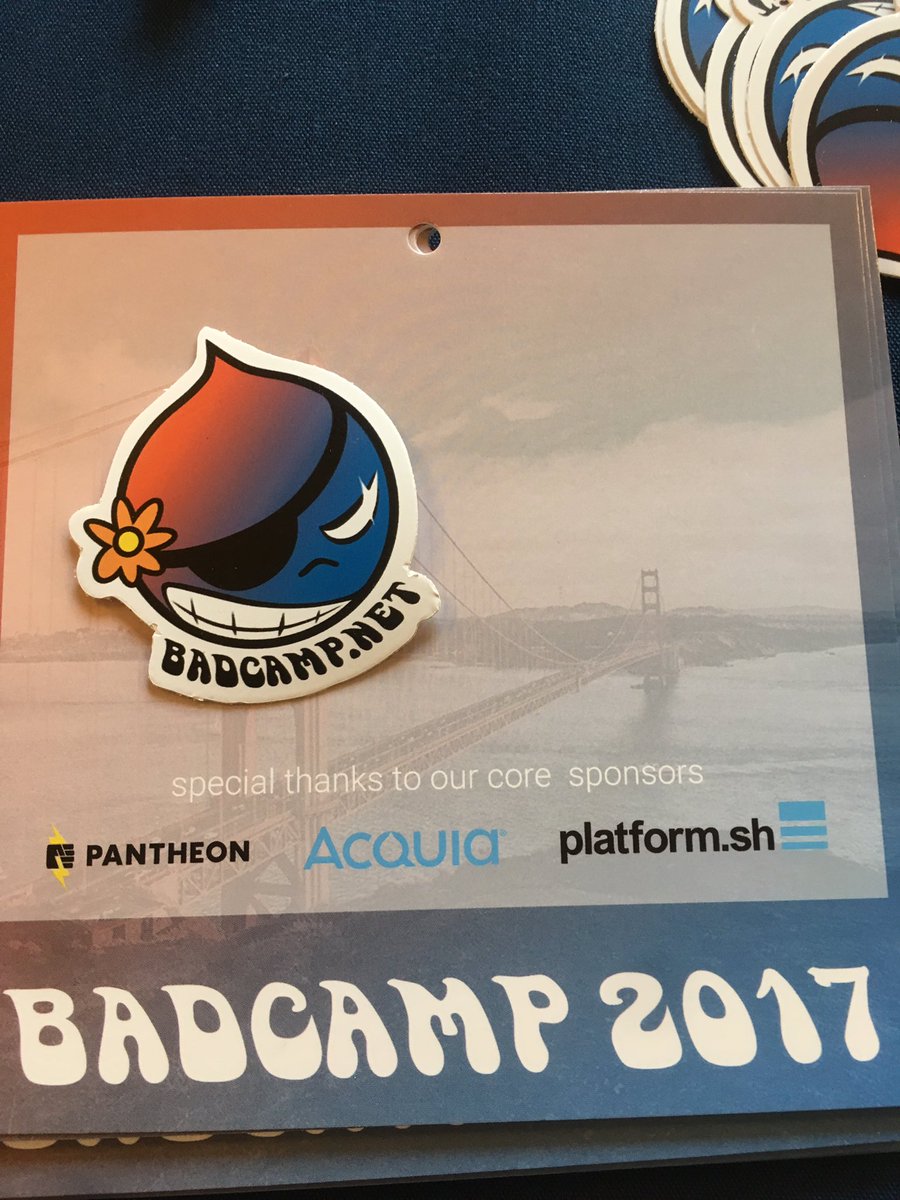LafoolanID's tweet photo. @drupal @BADCamp.    Yay! Free open resource Drupal trainings and networking .  😁😀😎 https://t.co/lDqCZaqmRi