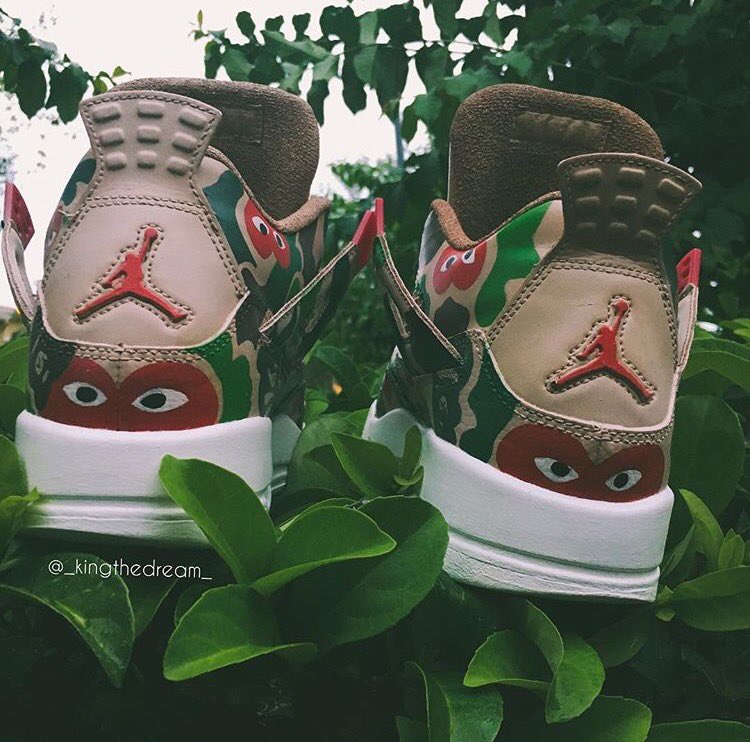Kvngkustomz's tweet photo. BAPE x COMME DES GARÇON 👀🐒❤️💚 https://t.co/wpdXVYnfkl