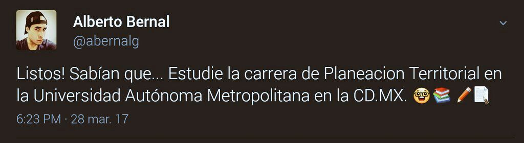 BernieLovers1's tweet image. Hoy en nuestro miércoles de #DatoRandom les contestamos la pregunta que muchos no supieron sobre Alberto "¿Qué carrera estudio Alberto y en qué Universidad?"